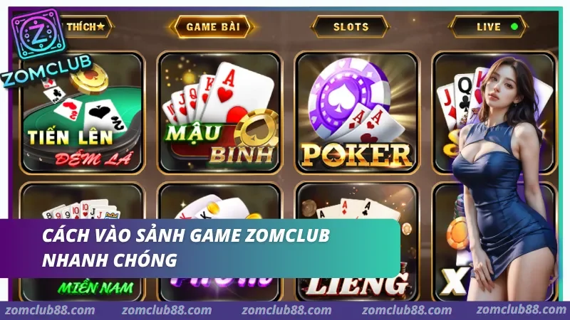 Hình ảnh Game Bai Zomclub 2 trong bài viết Nội dung category Game Bài ZomClub. Sảnh game bài ZomClub với các bàn Tiến Lên Đếm Lá, Mậu Binh, Poker, Phỏm và Liêng
